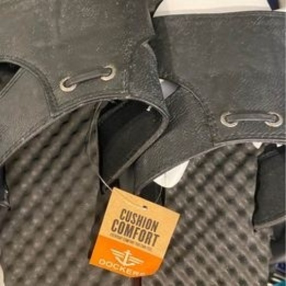 NWT Men’s Docker Slides $18 Each-Brown-Large(11-12) - Picture 5 of 9